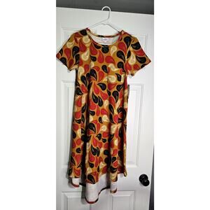 Lularoe carley dress paisley print XXS NWT‎